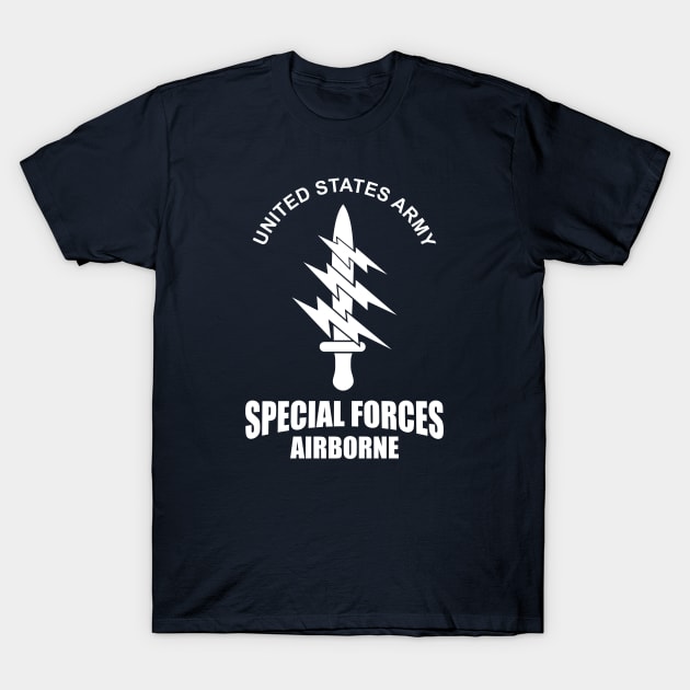 US Special Forces Airborne T-Shirt by Firemission45